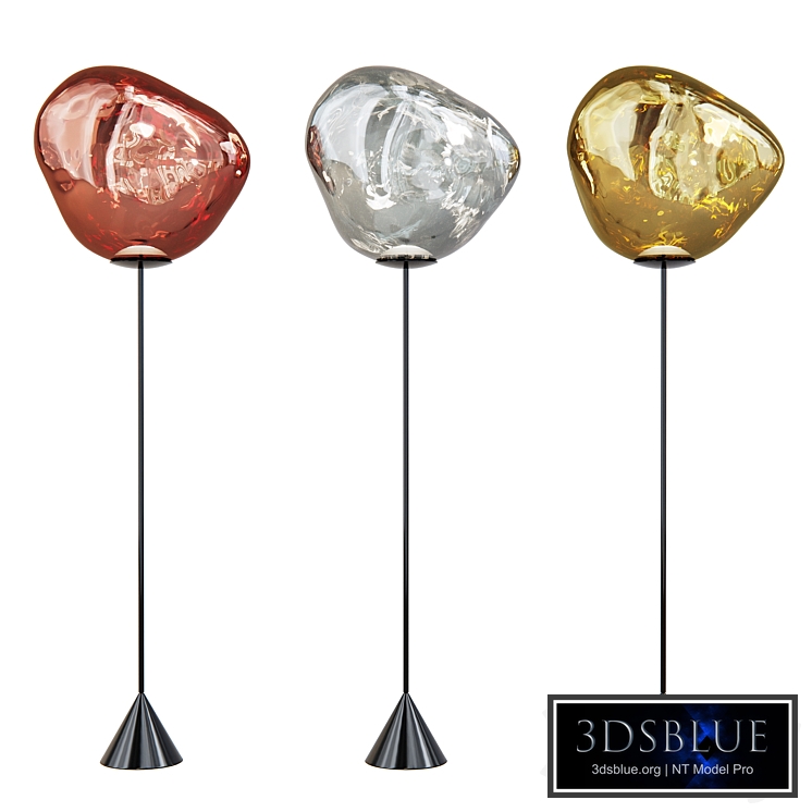 Floor lamp Melt cone slim by Tom Dixon