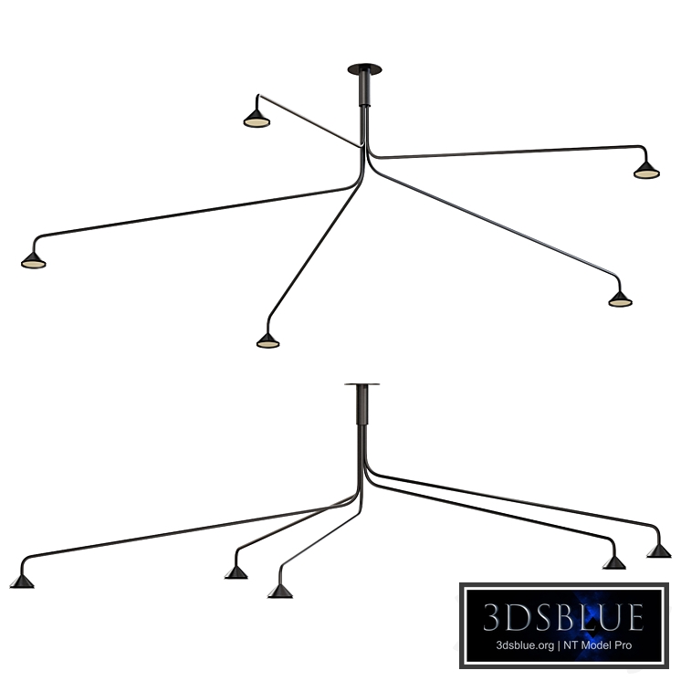 roche bobois nomade ceiling lamp