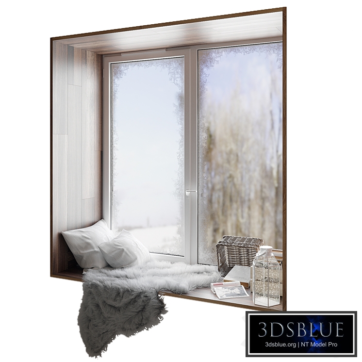 Seating area by the window