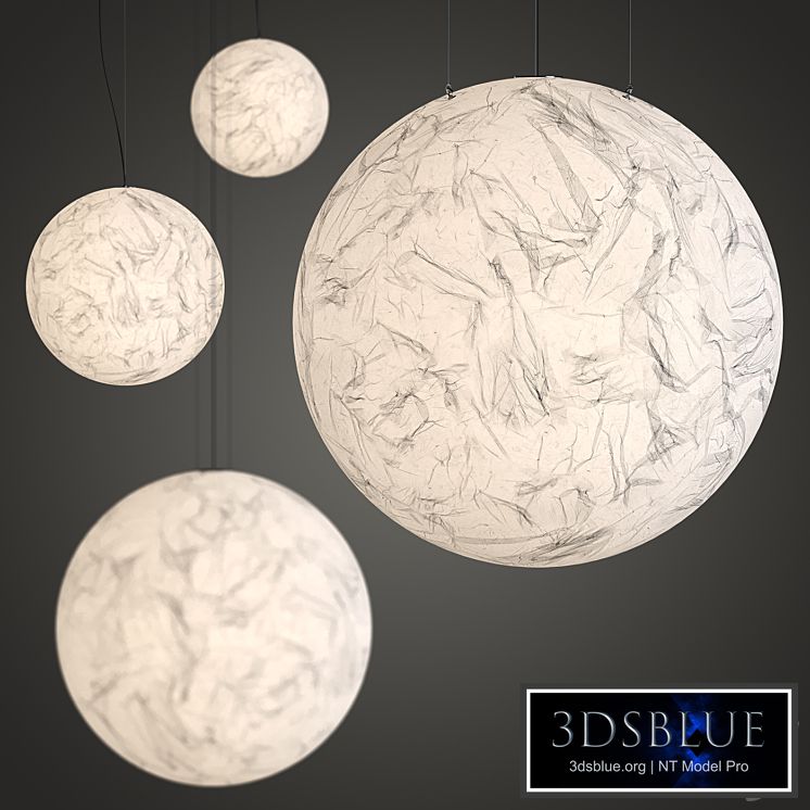 Moon Chandelier by Davide Groppi