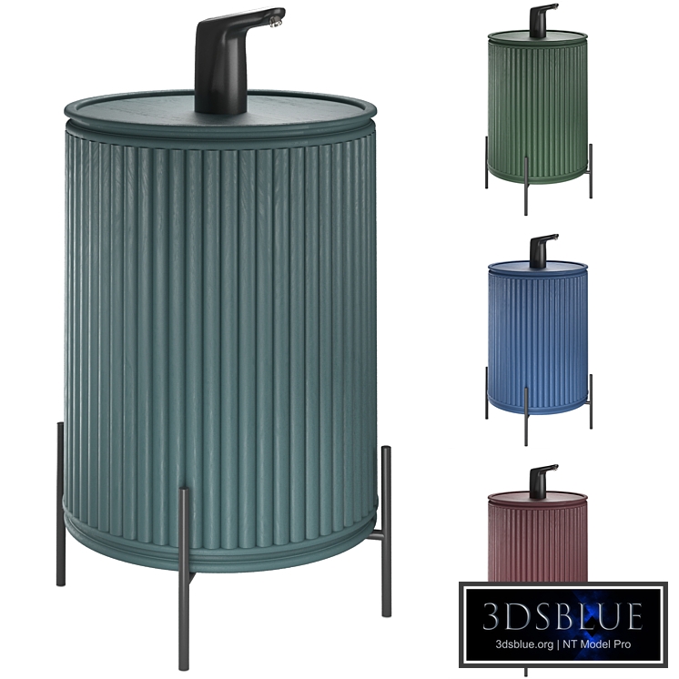 Interior Aqua Dispenser Trunk | Decorative Case for Bottle of Water with pump