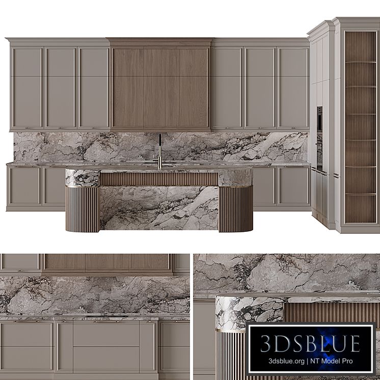 Neoclassical style kitchen 60