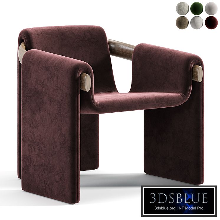 Sari Lounge Armchair By Paolocastelli