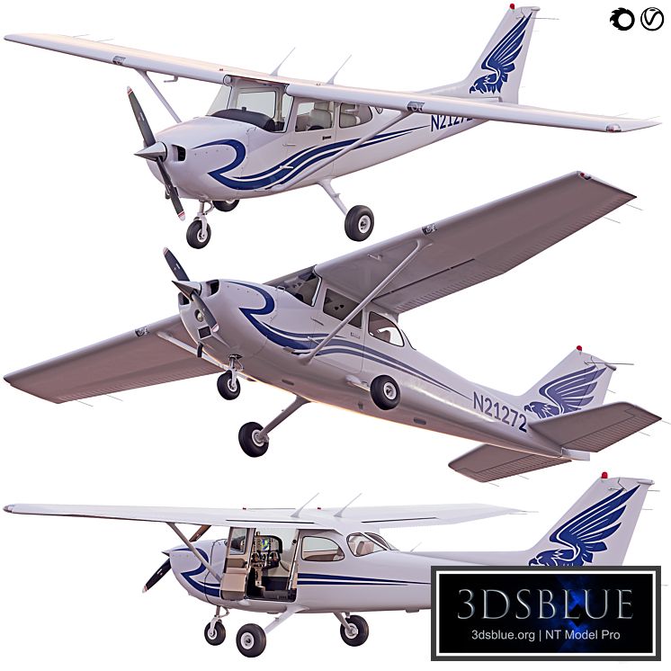 Cessna 172 light aircraft