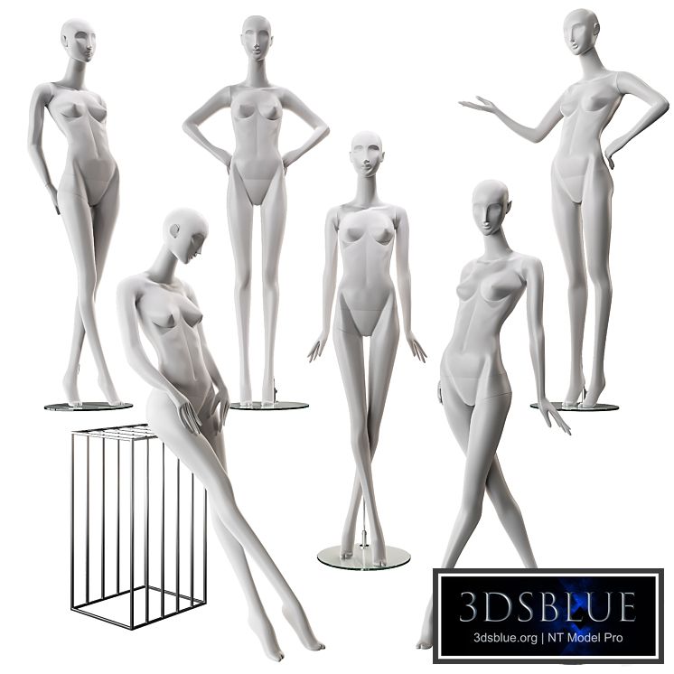 Female mannequins stylized Juno