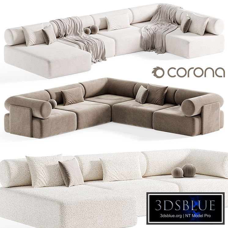 CIPRIANI U SHAPED SOFA Modern By lusso living