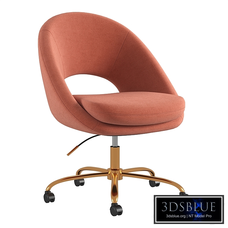 Lourdes Task Chair with Height adjustable