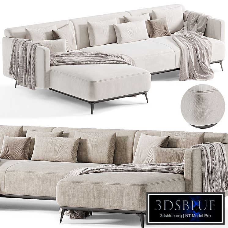 SOFA MODENA WITH RECREATION MODULE By Boconcept
