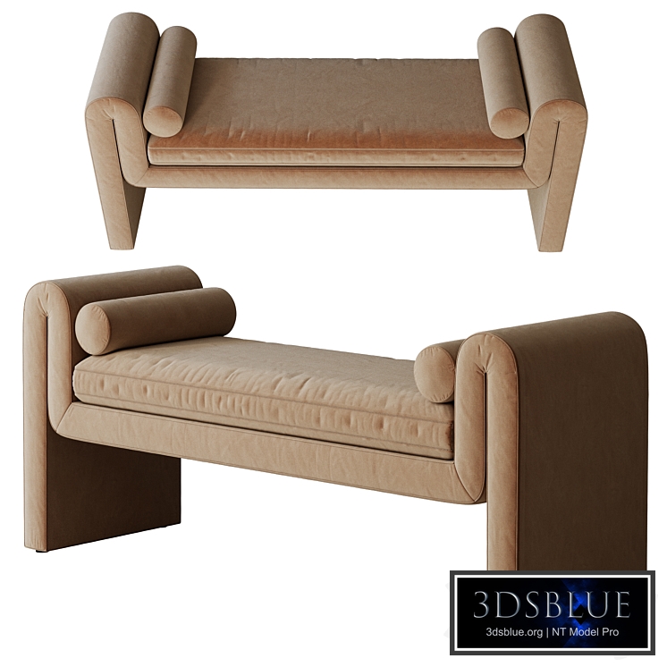 Brent Bench Camel by ld shoppe