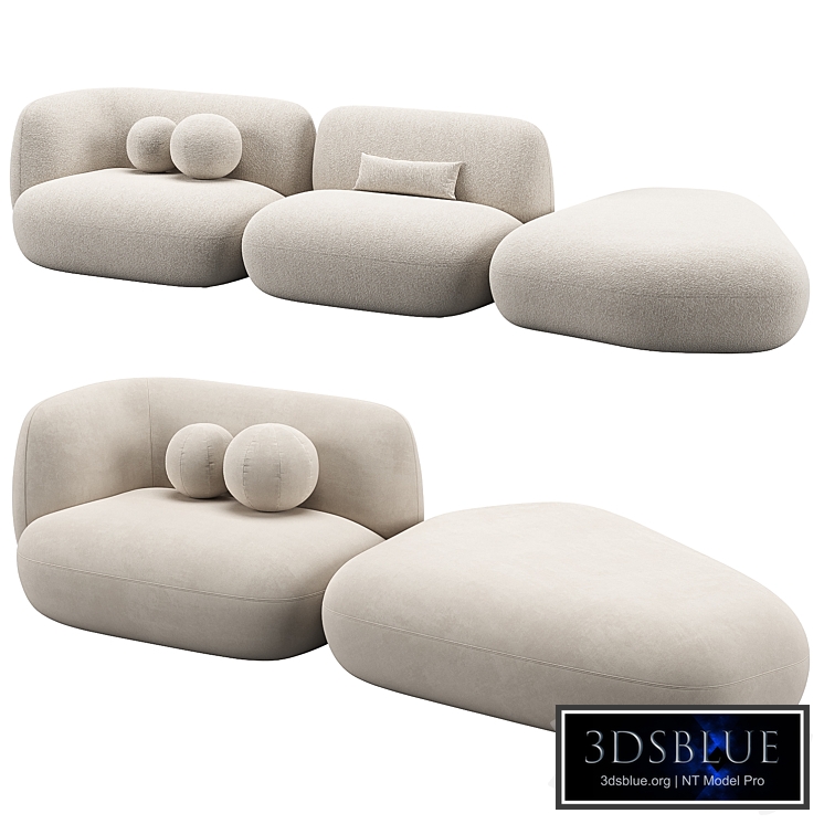 Jade Sofa 3 by Potocco