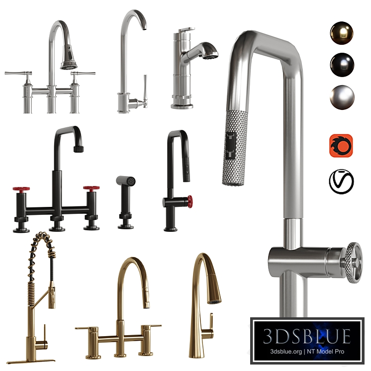 Kraus Kitchen Faucet Set
