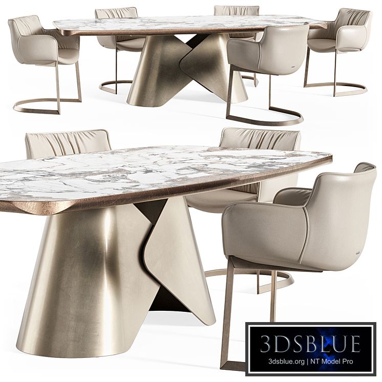 Scott ceramic table Rhonda chair