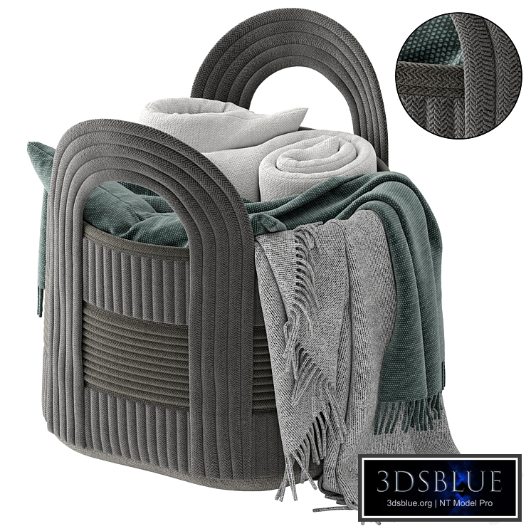 Basket 4 with blanket