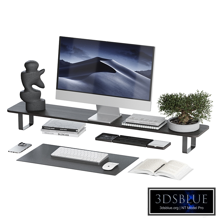 Decorative set for desktop