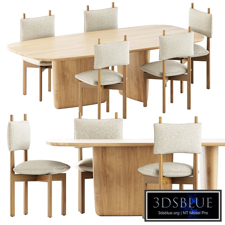 Paf Paf Chair MC25 by Mattiazzi and Tobi-Ishi table by Bebitalia