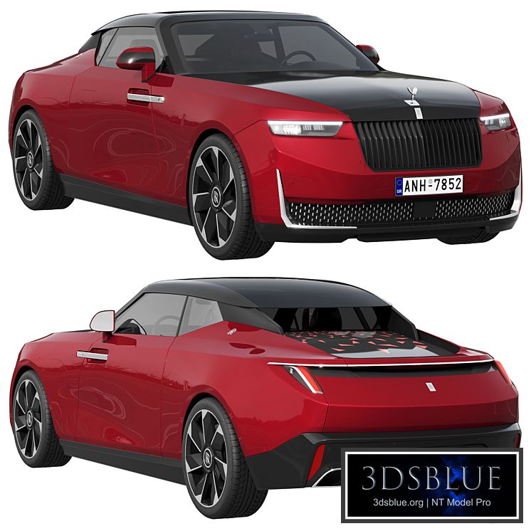 Rolls-Royce Droptail La Rose Noire