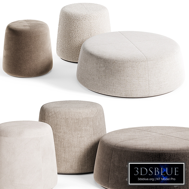 Pouf Bonbon Modern By Como