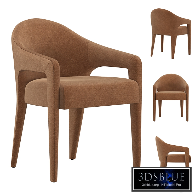 ISABELLA FABRIC DINING SIDE CHAIR