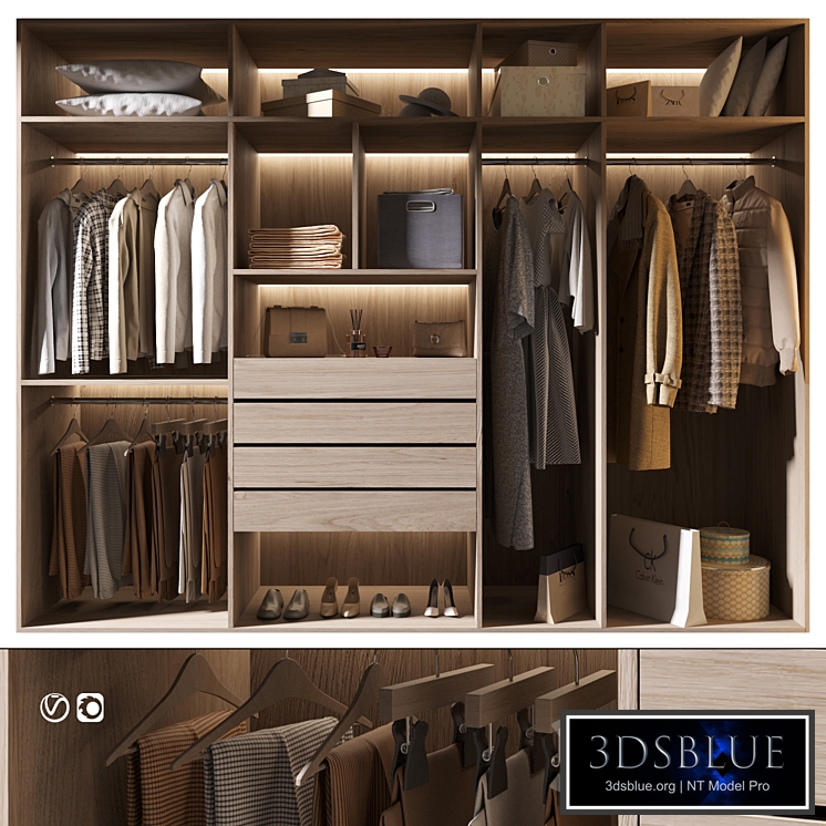 Furniture Composition | 550 | Wardrobe