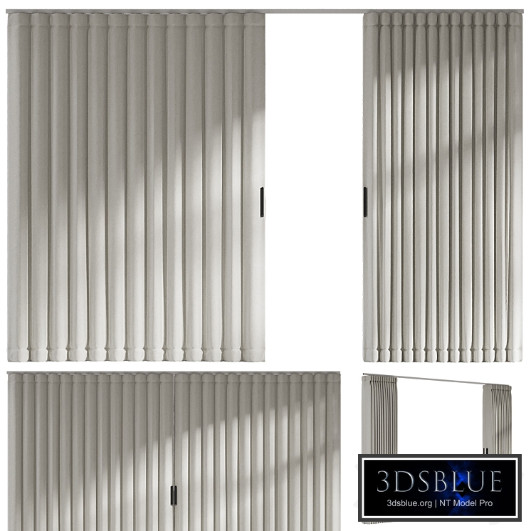Dooor folding textile doors