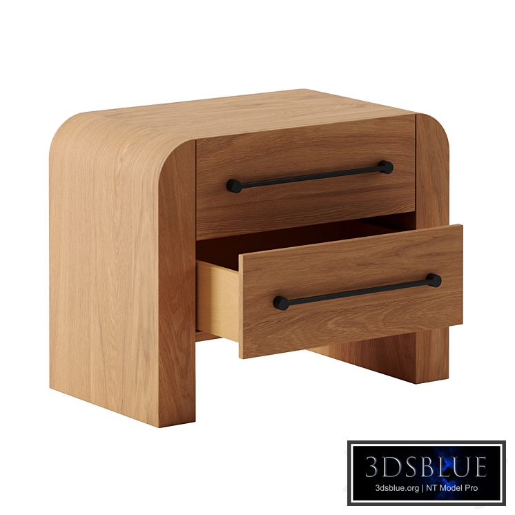 SUTTON 2-DRAWER NIGHTSTAND by CB2