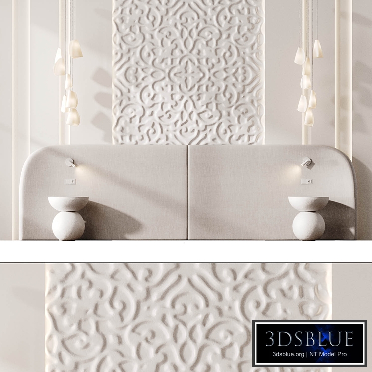 Decorative wall 3D panel 019 Ornament
