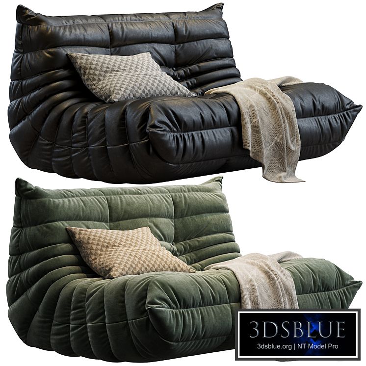 Modular sofa Togo Loveseat from Ligne Roset