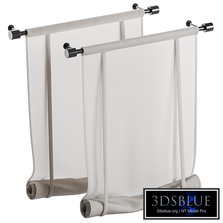 Decorative Roman blind