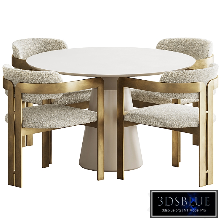Donato by Eichholtz dining set