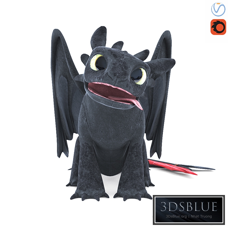 Soft toy &quot;Bezzubik&quot;