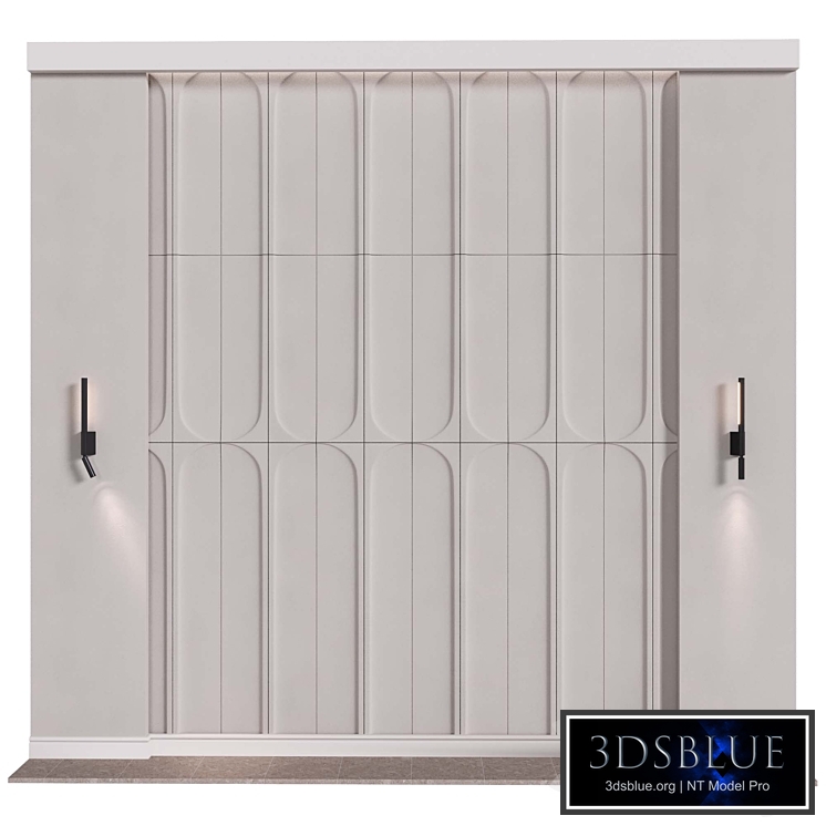 Decorative panel for bedroom