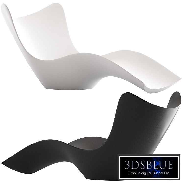 Surf Sun Lounger by Karim Rashid