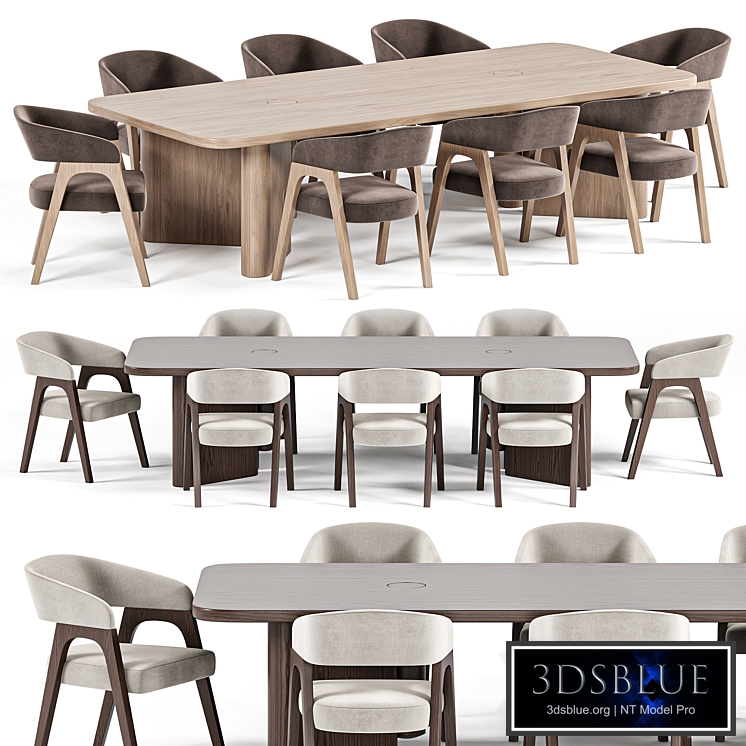 Tabmi Dining Table,Chair Bern,Deephouse