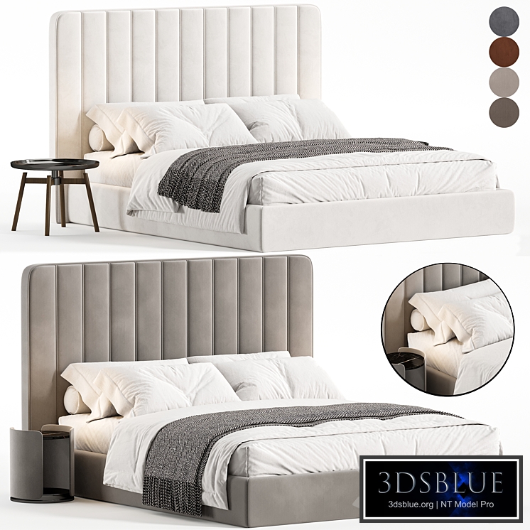 Double bed Dylan with compartment