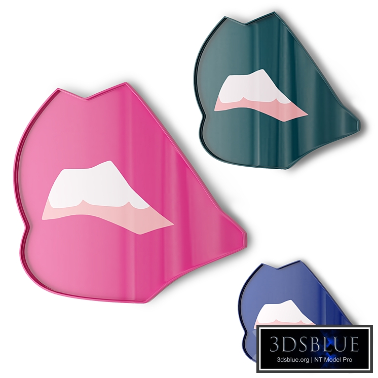 Wall decor Lip print by Angela Chrusciaki Blehm