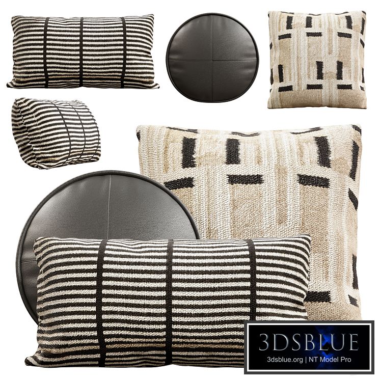 CB2 Throw Pillows Set