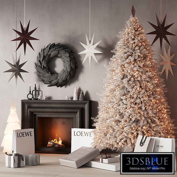 461 happy new year 06 christmas tree LOEWE CELINE gift bags op2