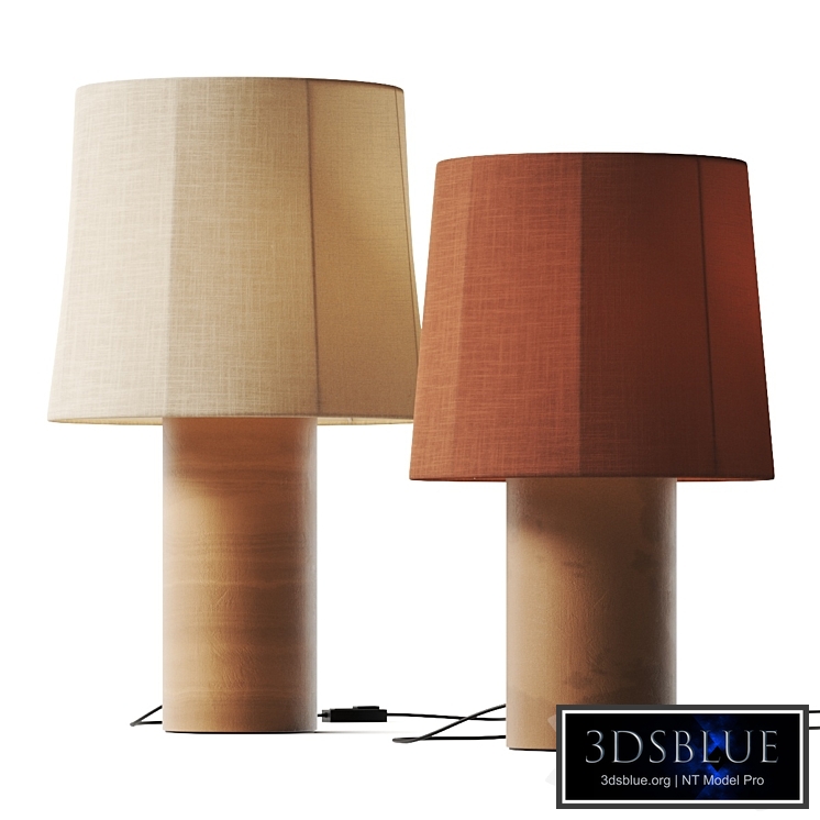Claude Sonora Linen Table Lamp