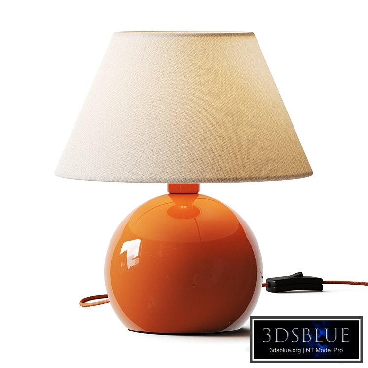 Zara Home Terracotta Colored Table Lamp