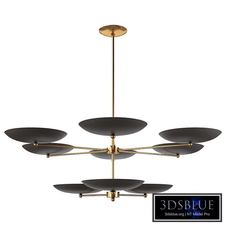 Arteriors Home griffith two tiered Chandelier