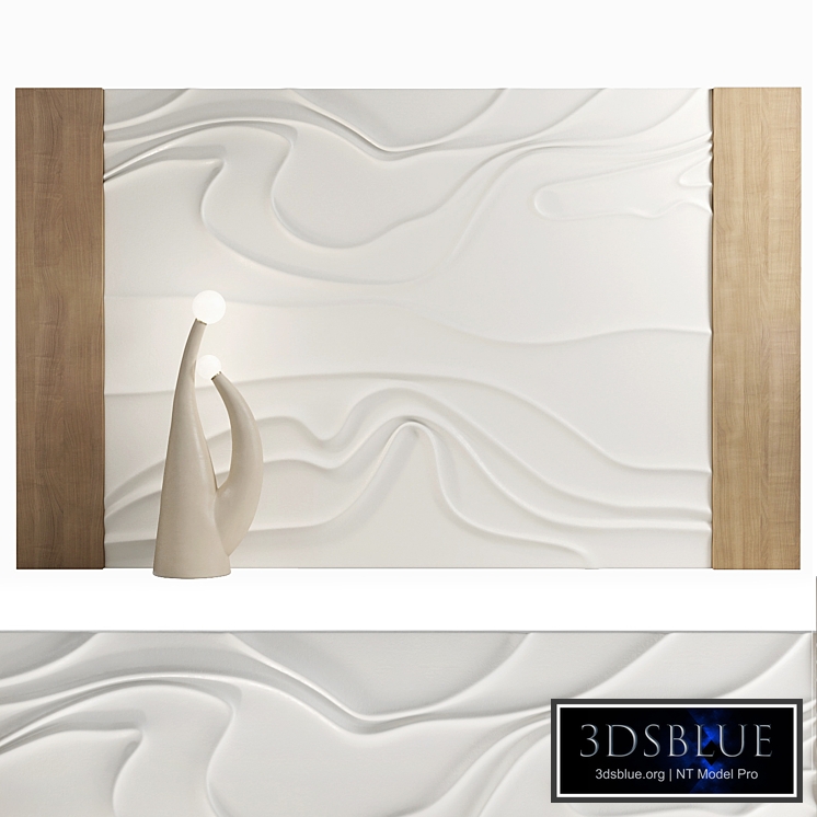 Decorative panel Wave