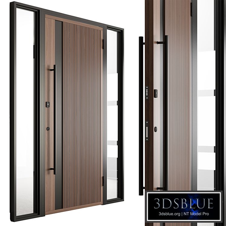 Wooden Front Door - Set 100