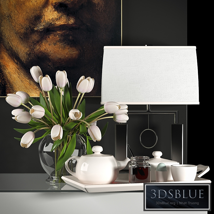 DECORATIVE FLOWER VASE SET 4