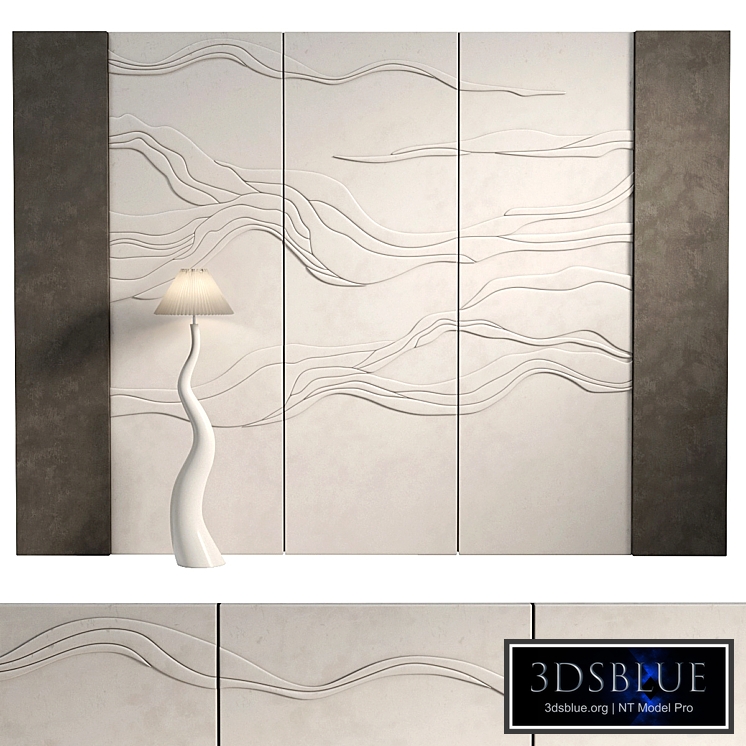 Decorative panel wave 2