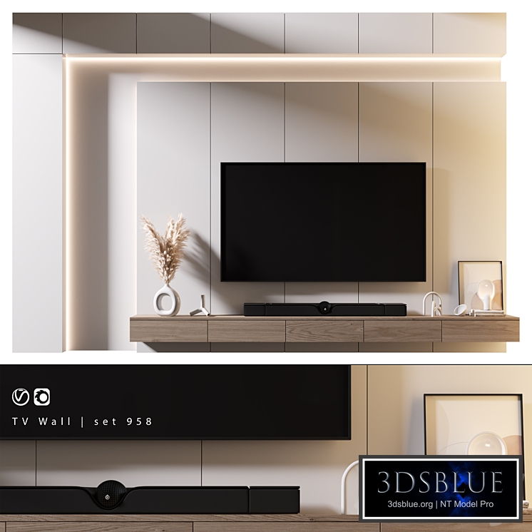 TV Wall | set 958