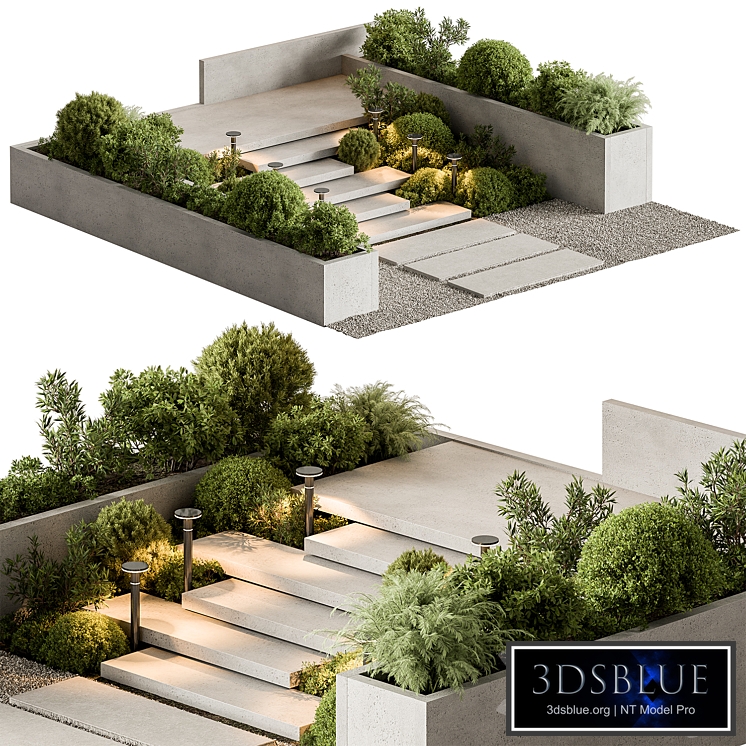 Landscape Furniture stairs - Set 100