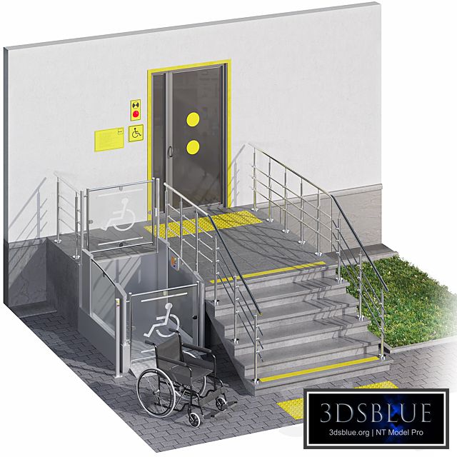 Accessible environment for people with limited mobility