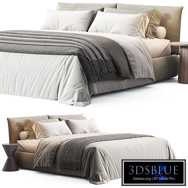 Rafero Bed by Manzzeli