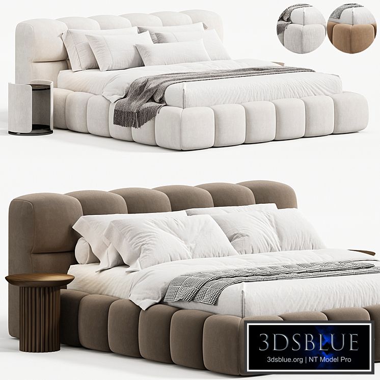 Hildon Boucle Bed Frame