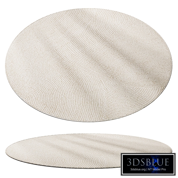 Round rug Eleni, Westwing Collection